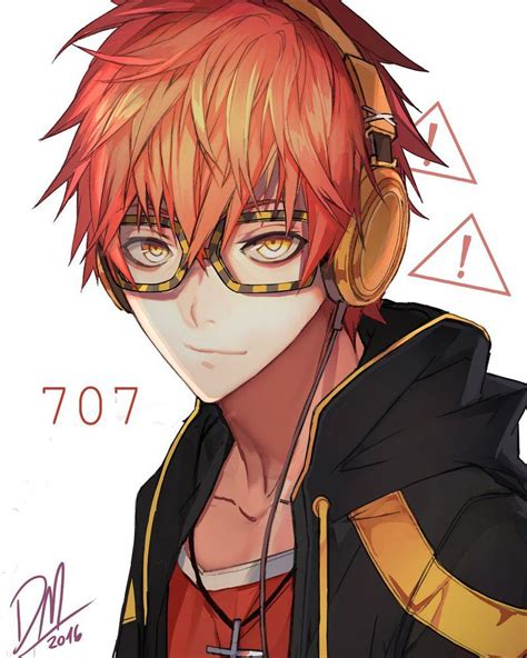 707 anime|707 anime mystic messenger.